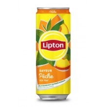 Boite Ice Tea Peche Lipton X24