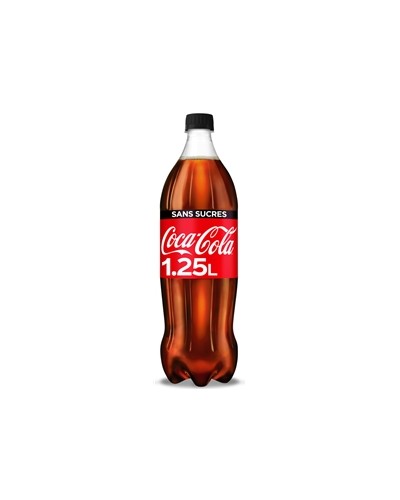 COCA SANS SUCRES MAXI PET 1.25L X12