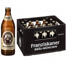 FRANZISKANER KELLERBIER 5.2degre VC 50CL X20