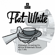 ALPHABET FLAT WHITE 7.4degre - KEYKEG FUT 30L