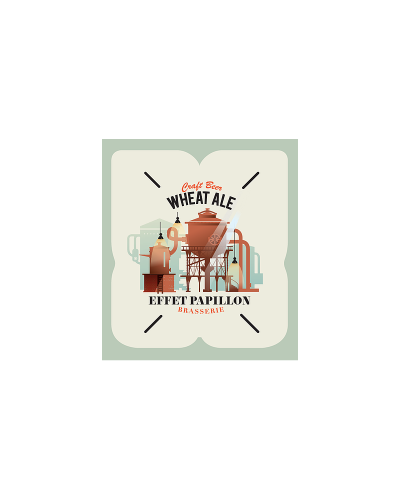 EFFET PAPILLON WHEAT ALE 5.1degre - KEYKEG FUT 30L