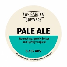 GARDEN BREWERY PALE ALE 4.8degre - FUT 30L