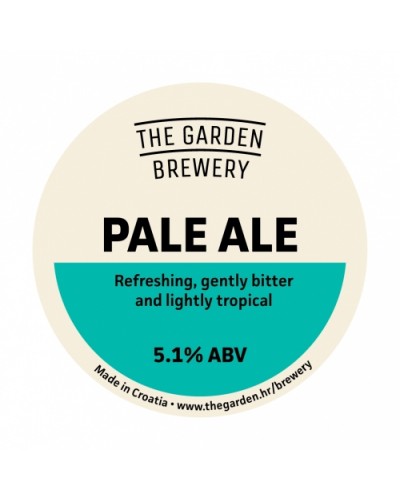 GARDEN BREWERY PALE ALE 4.8degre - FUT 30L